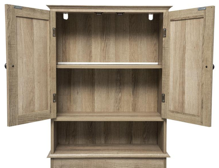 Dune Farmhouse Over the Toilet Bathroom Storage Cabinet, Brown