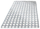 Silver Machine Washable Cotton Bathroom Rug, Merida, Medium