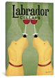 "Two Labrador Wine Dogs Gallery" by Ryan Fowler, 26x18x1.5"