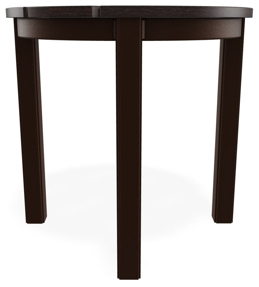 21" Round Rustic Outdoor End Table, Kona