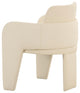 Leo Cream Vegan Leather Dining Chair