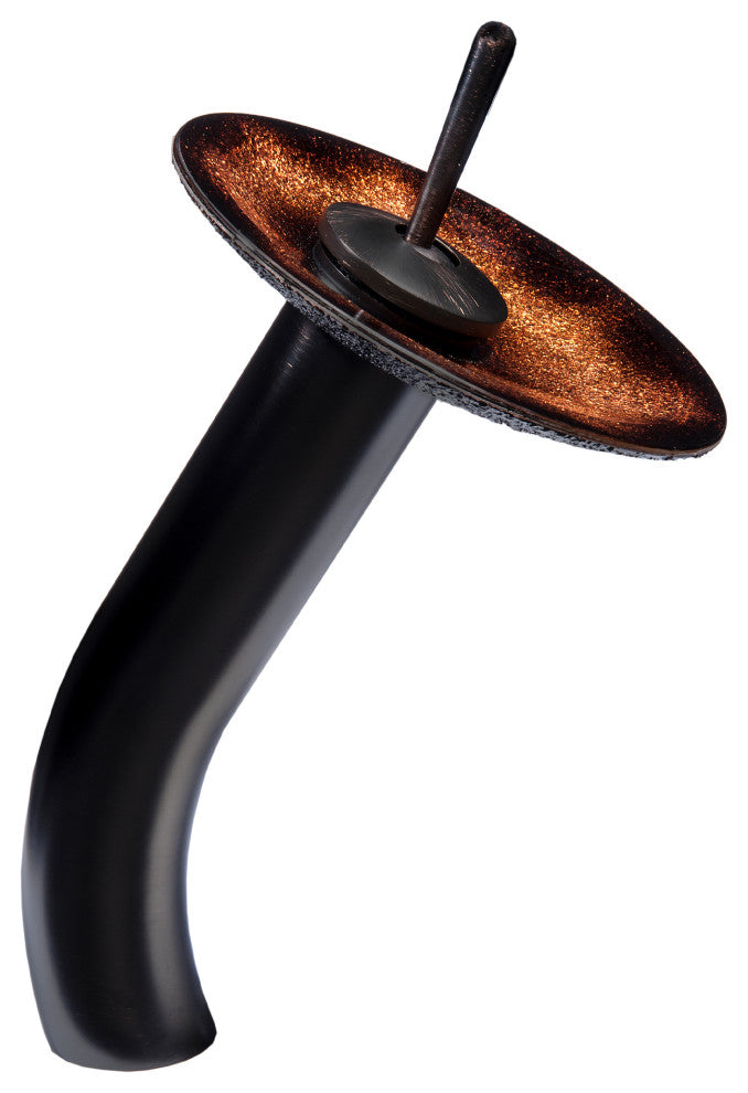 Rena Glass Vessel Sink Set, Oil Rubbed Bronze