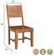 Emma 9-piece Solid Wood Dining Set
