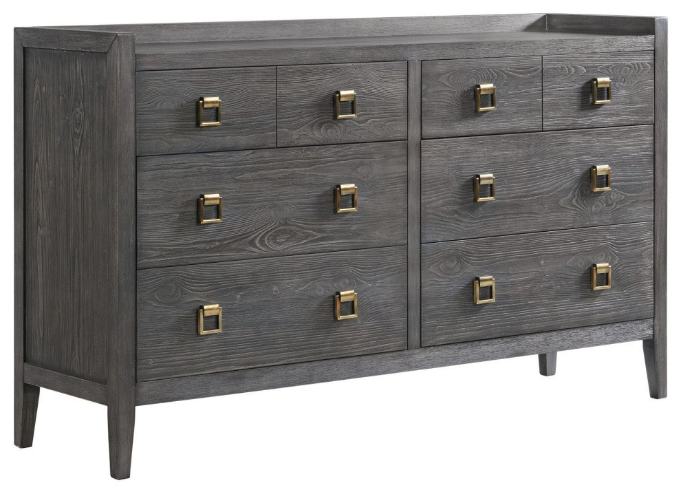 Portia 6-Drawer Dresser, Brushed Brindle