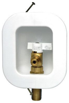 Oatey® 39136 I2K Low Lead Icemaker Pex Box, 1/4 Turn
