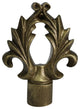 Calvinia Lamp Finial, 2 5/8" Tall, Antique Gold