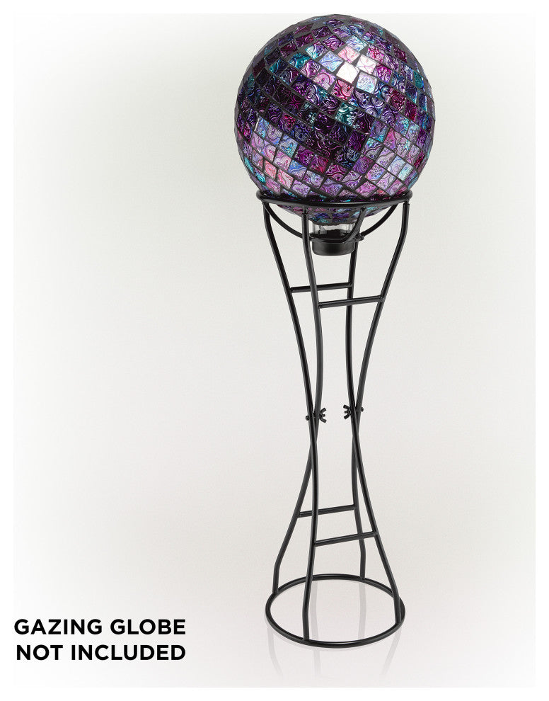 Alpine Gazing Globe Metal Stand, 24"Tall