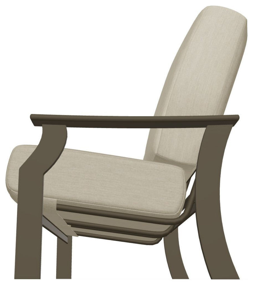 St. Catherine Deep Seat Outdoor Loveseat, Huskie/Beachwood