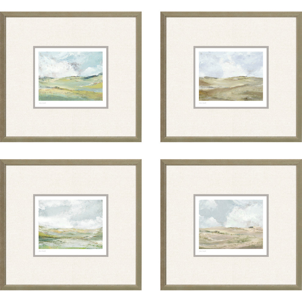 Afternoon, 4-Piece Set Framed Art