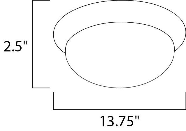 Maxim Profile EE LED Flush Mount 87598WTSN
