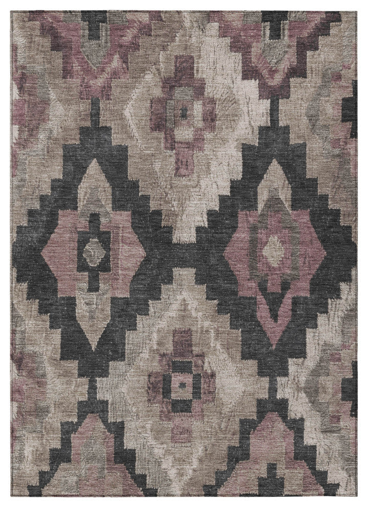 Machine Washable Indoor/Outdoor Chantille ACN1894 Taupe 2'6" x 3'10" Rug