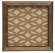 Gold Geometric # 2, Wide Transitional Metallic Frame