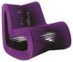 Seat Belt Rocking Chair, Purple