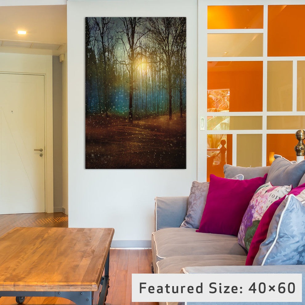"Beautiful Winter" by Viviana Gonzalez, 40x26x1.5