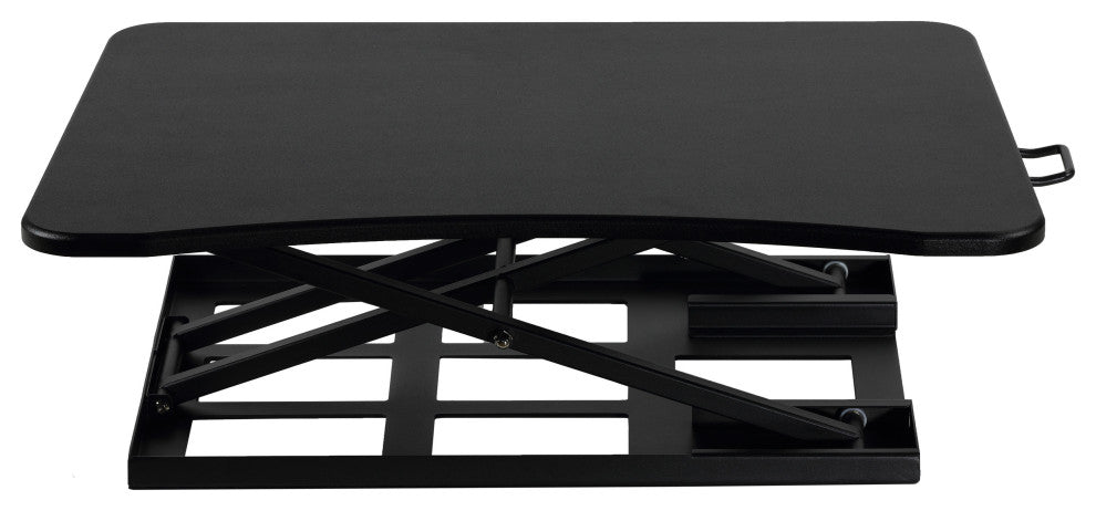 Cortesi Home Ursa Height Adjustable Standing Desk Converter, Black