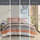 Madison Park Essentials Jaxon Stripe Comforter Set With Bed Sheets