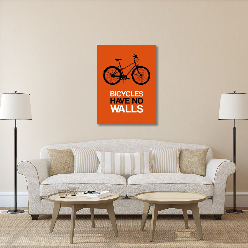 "Bicycles Have No Walls Poster 1" Fine Art Print