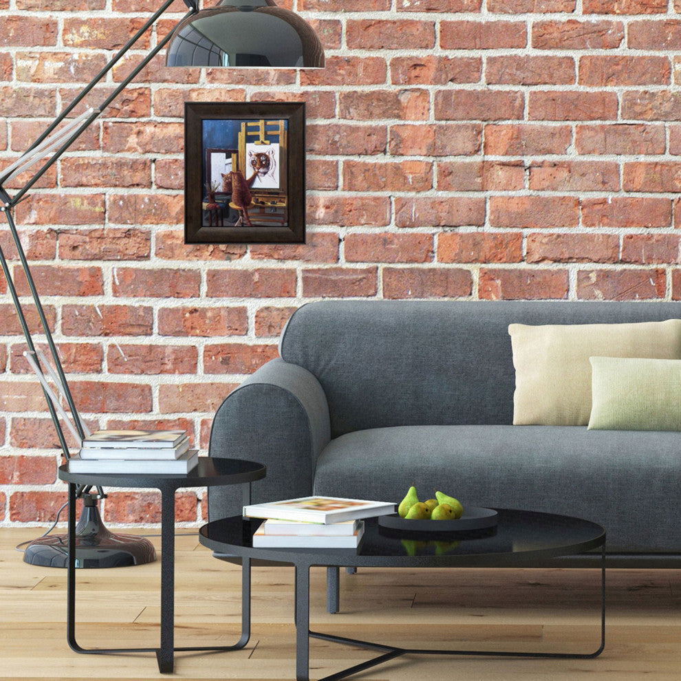 Norman Catwell Non-Glass Framed Art