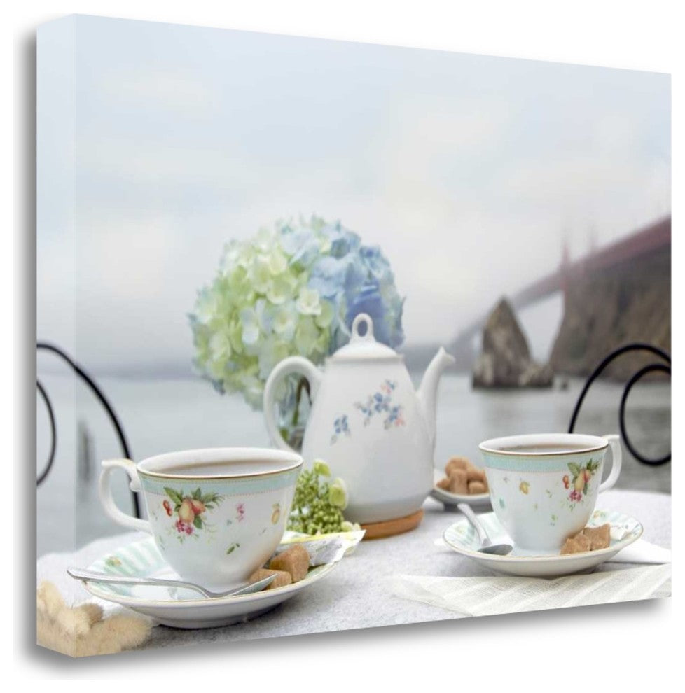 "Dream Cafe Golden Gate Bridge - 11" By Alan Blaustein, Gallery Wrap Canvas