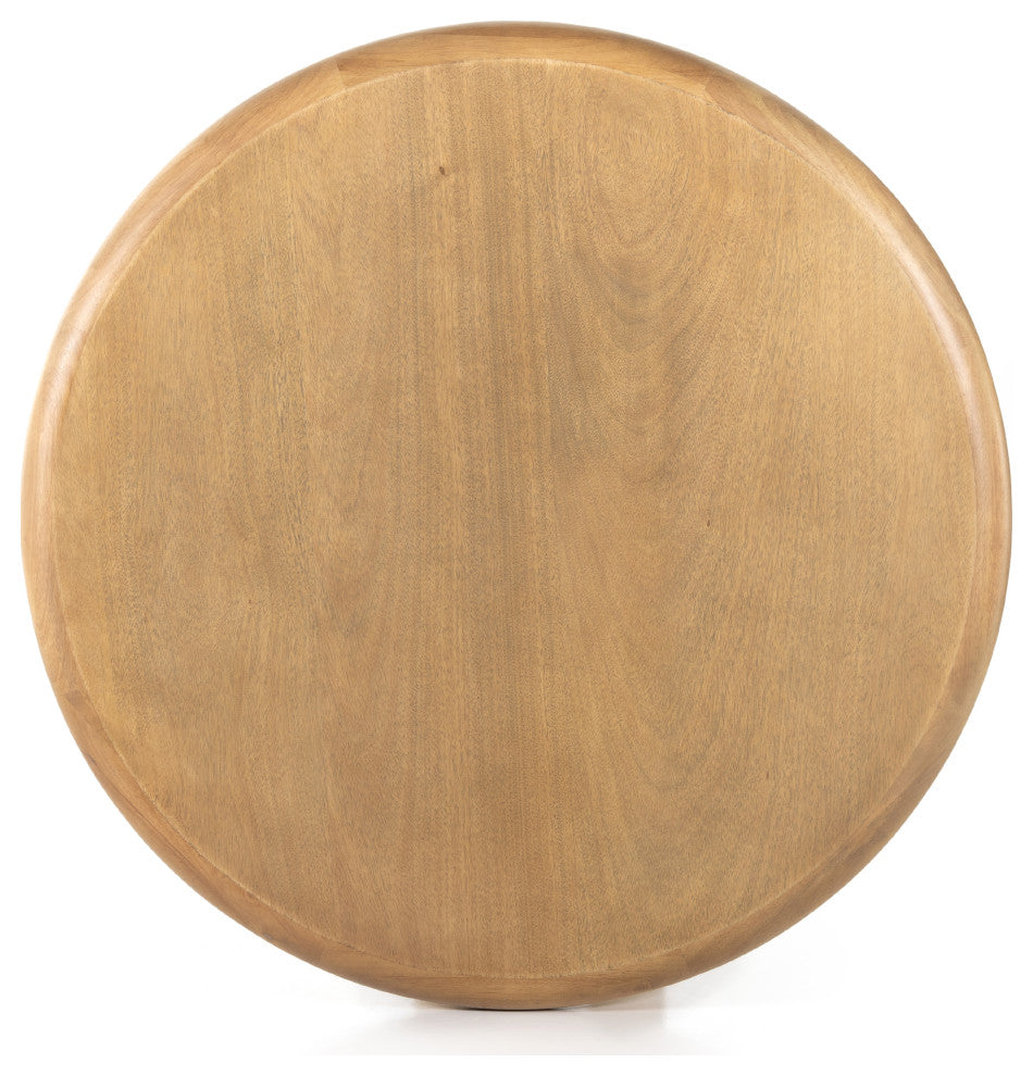 Zach Coffee Table-Burnished Parawood