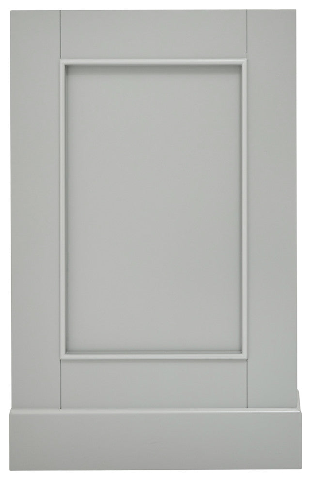 Ariel Stafford 60" Double Sink Bathroom Vanity Base, Gray