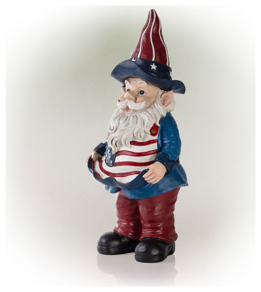Americana Gnome With Apron, Small, 12"