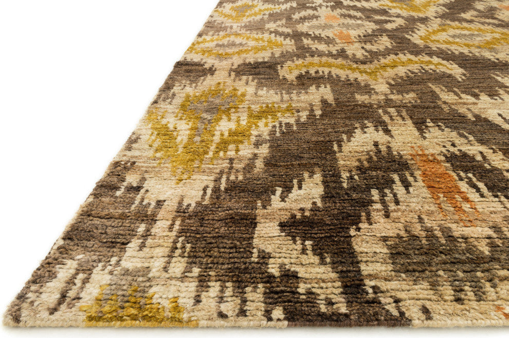 Loloi Xavier Collection Rug, Coffee and Beige, 8'6"x11'6"