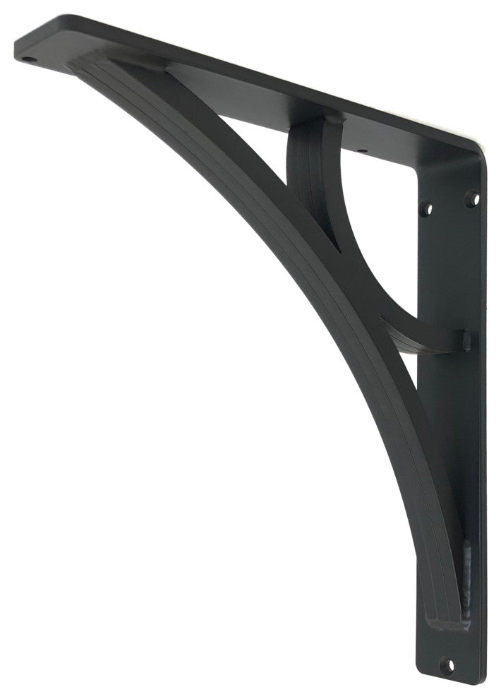 Wrought Iron Corbel - Eclipse 2" Wide Iron Countertop Corbel