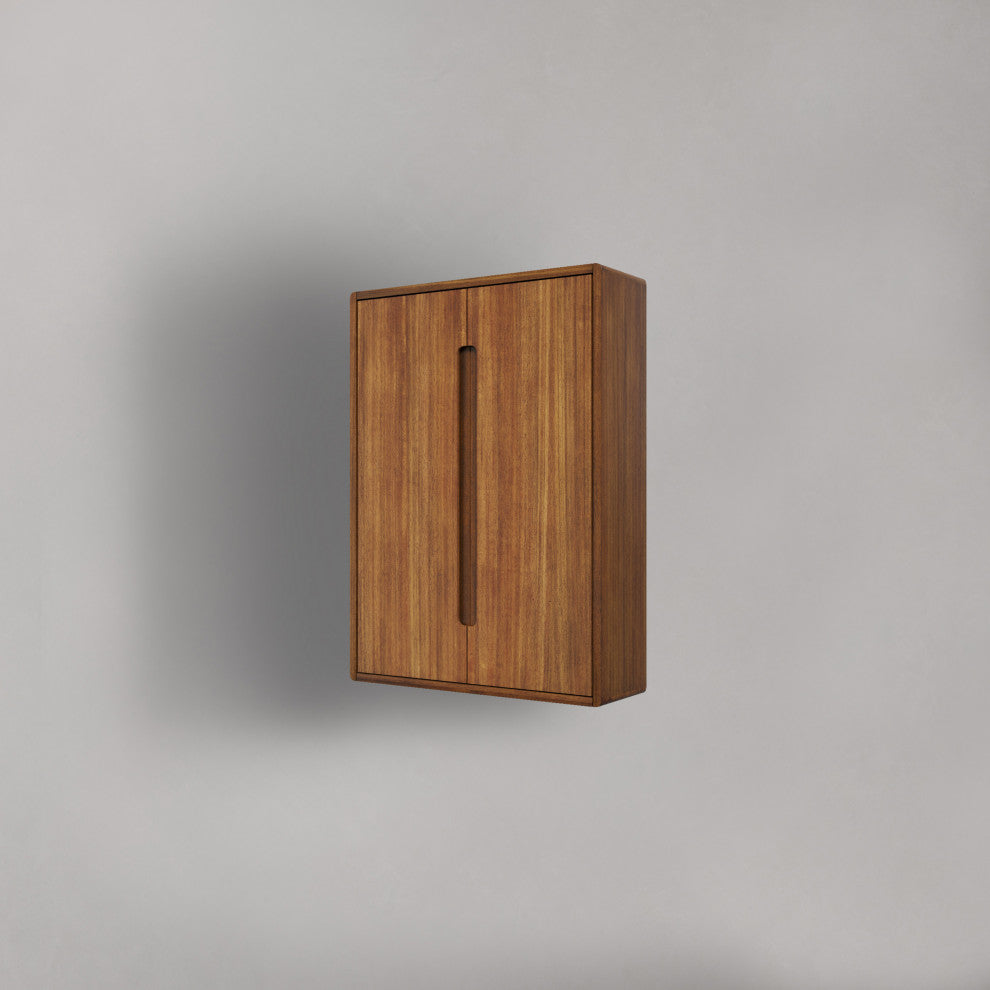 Sequoia 24 In. W x 33 In. H x 8 In. D Bath Storage Wall Cabinet in Mangowood