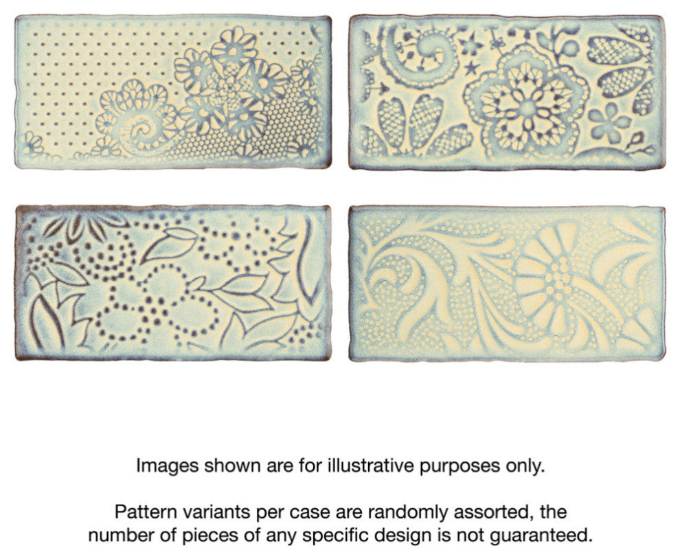 Antic Feelings Ceramic Subway Wall Tile, Pergamon