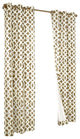 Pair of Thermal Insulated Grommet Top Curtains, Khaki, 80"w X 63"l