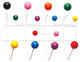 Modmade Bubble Wall Mounted Coat Rack, Multi Color