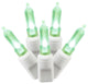 Vickerman X4W7104 100 Green Italian Led Single Mold Christmas Light Strand