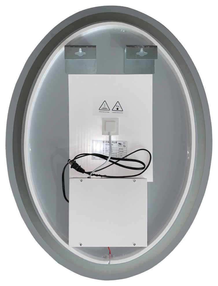 CHLOE Lighting SPECULO Back Lit LED Mirror 4000K, Wam White, 28"