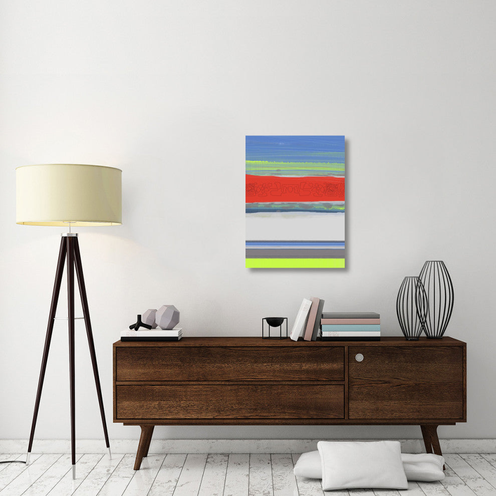 "Abstract  Blue View 4" Fine Art Print