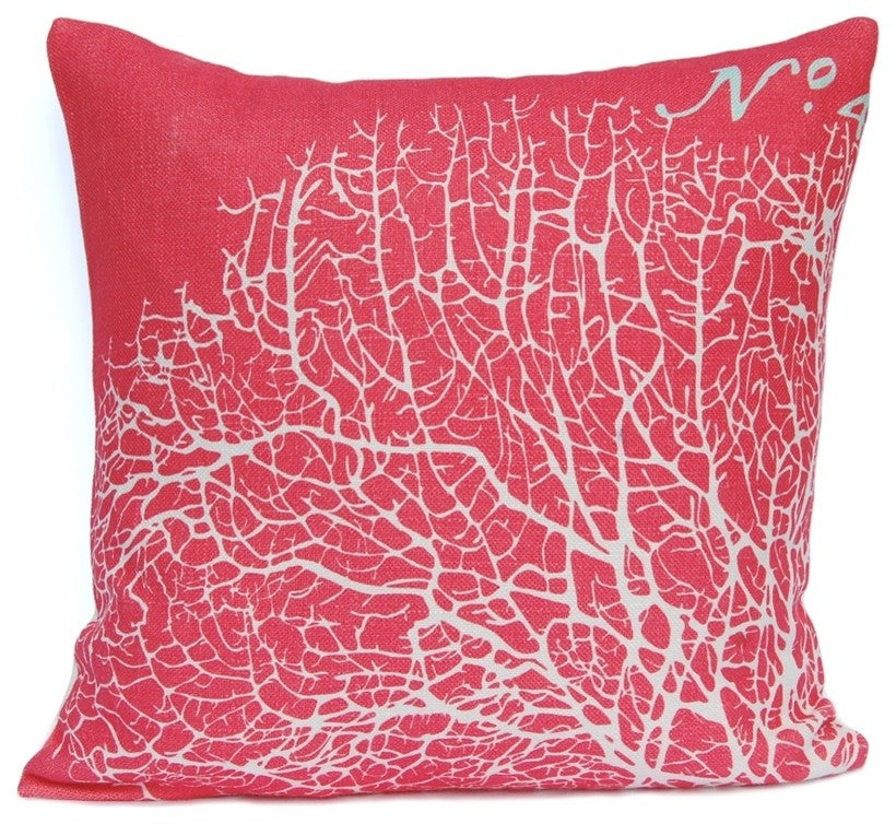 Seafan Pillow, Coral