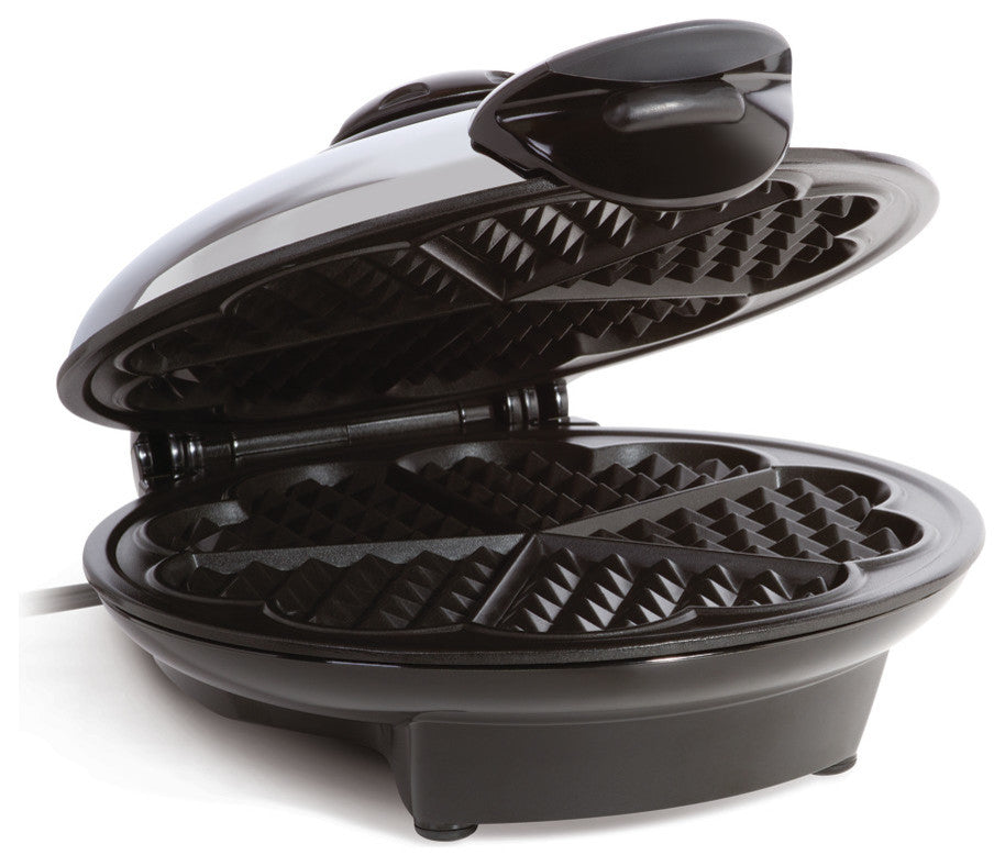Euro Cuisine Eco Friendly Heart Shapped Waffle Maker