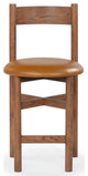 Safavieh Couture Tayla Counter Stool, Walnut/Brown