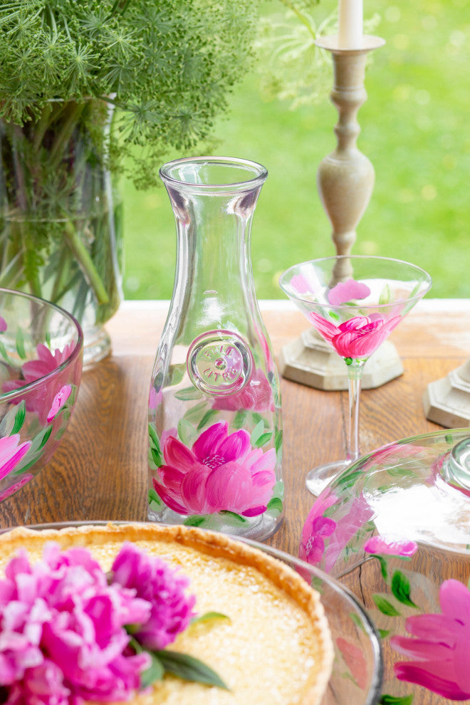 Peony Carafe