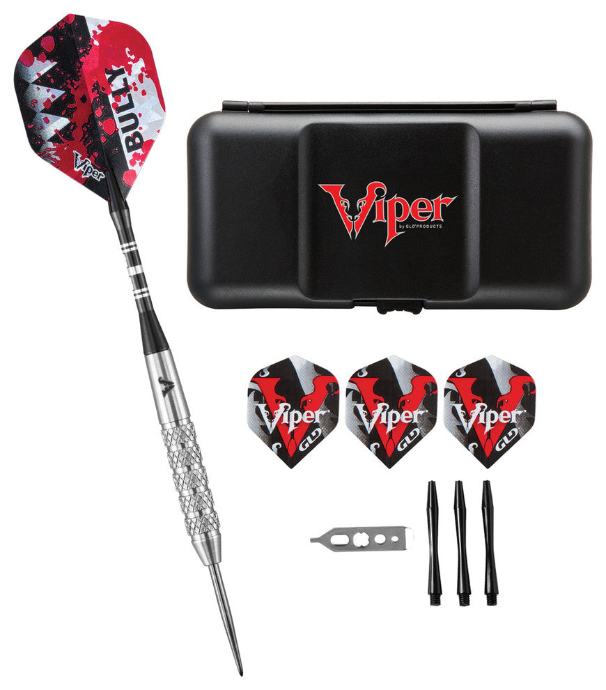 Viper Bully Tungsten Steel Tip Darts, 24 Grams