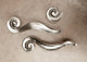 Long Spiral Pull, Oil Rub Bronze, Right