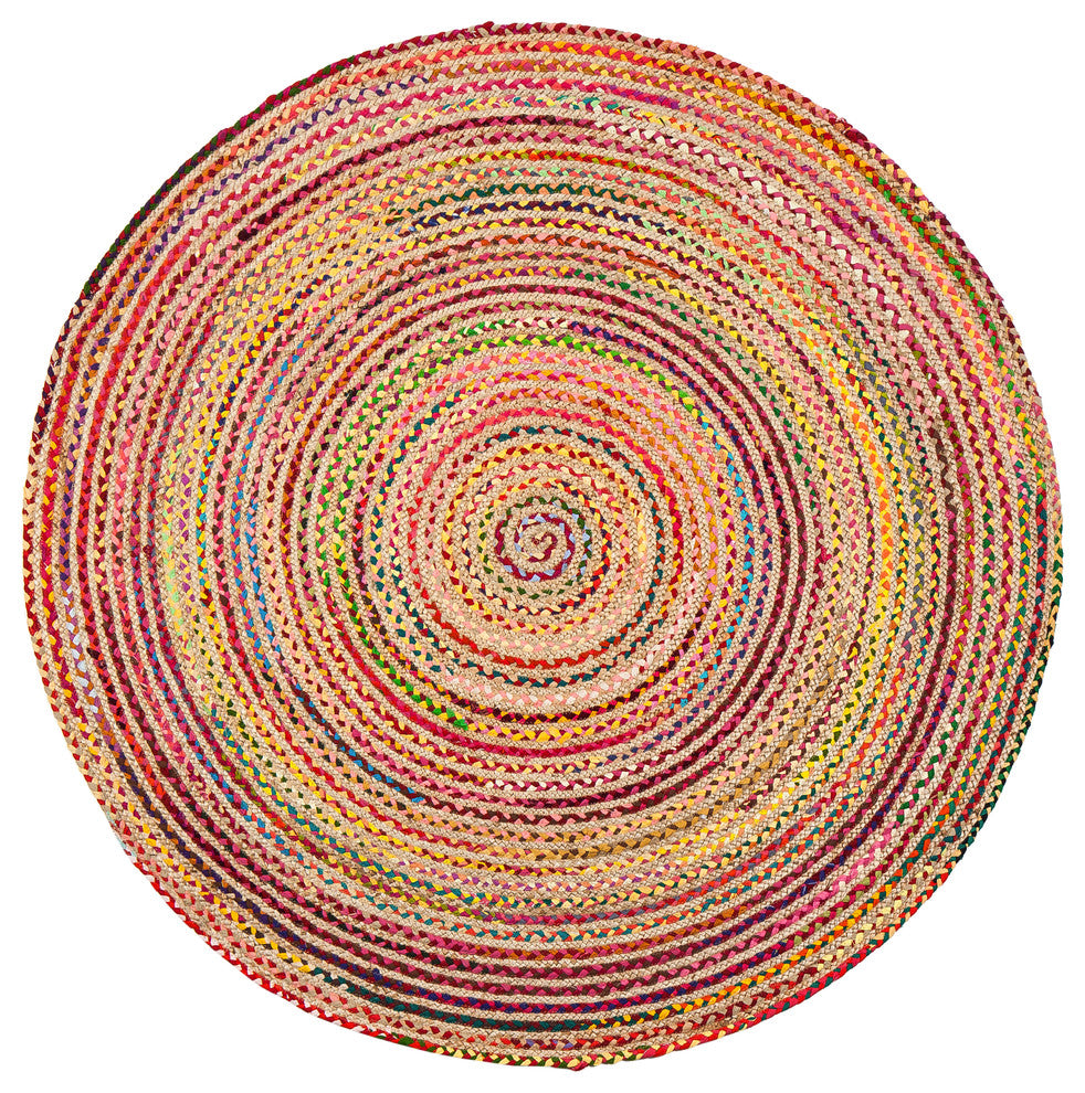 Merida Round Rug, 4'