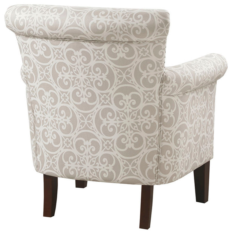 Madison Park Brooke Accent Chair, Natural, Accent Chair