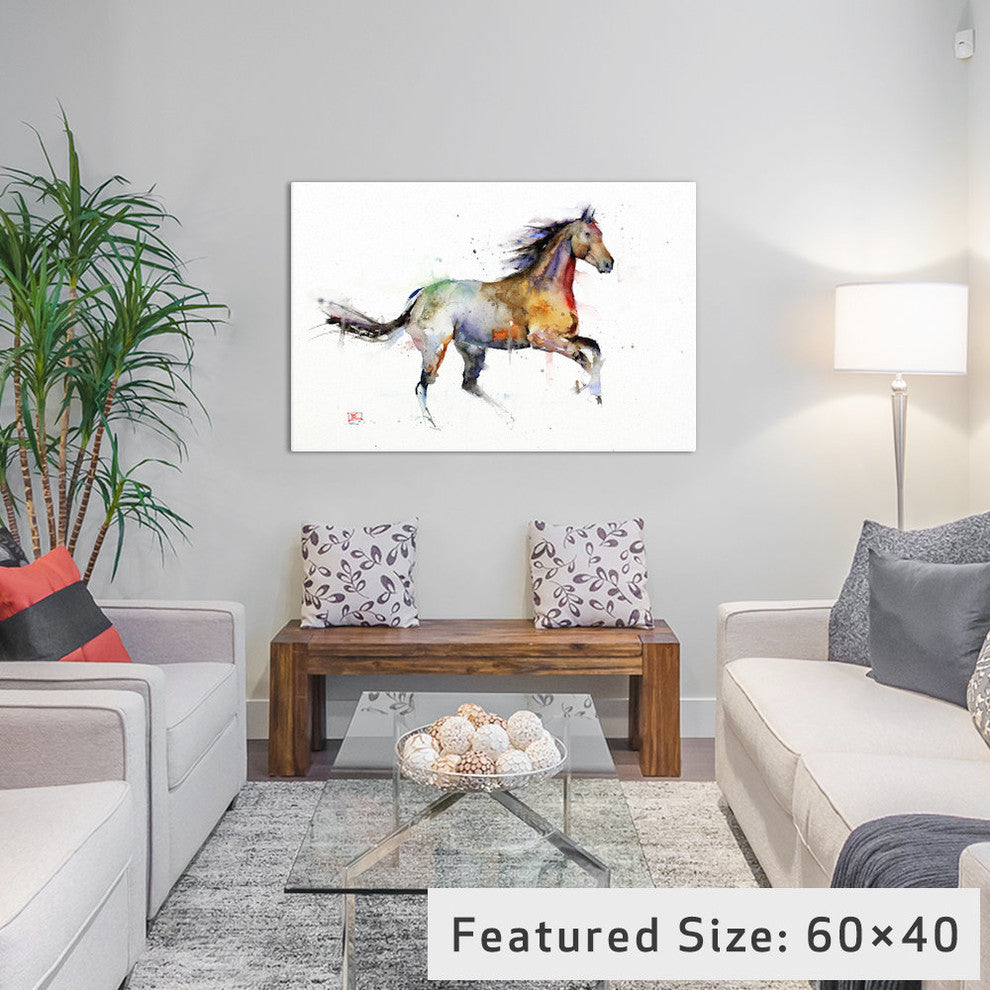 "Horse II" by Dean Crouser, 18x12x1.5"