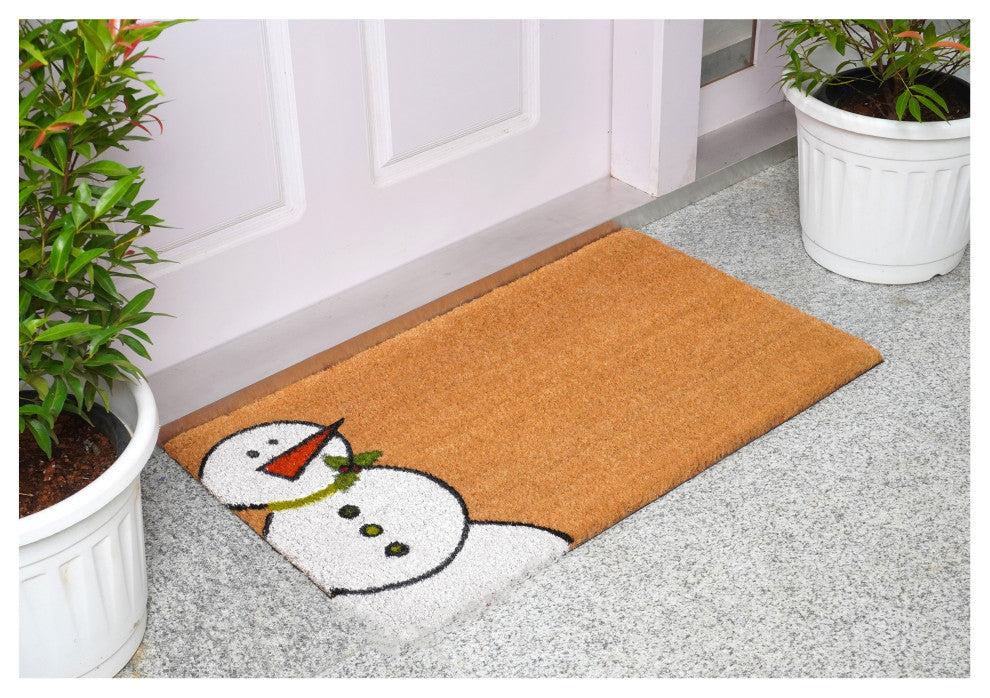 Calloway Mills 107571729 Winter Snowman Doormat, 30x48