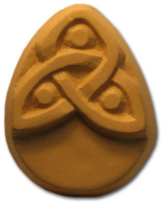 Celtic Triangles Planter Feet Mold
