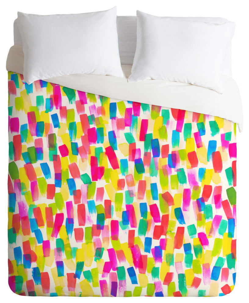 Deny Designs Jacqueline Maldonado Color Joy Lightweight Duvet Cover