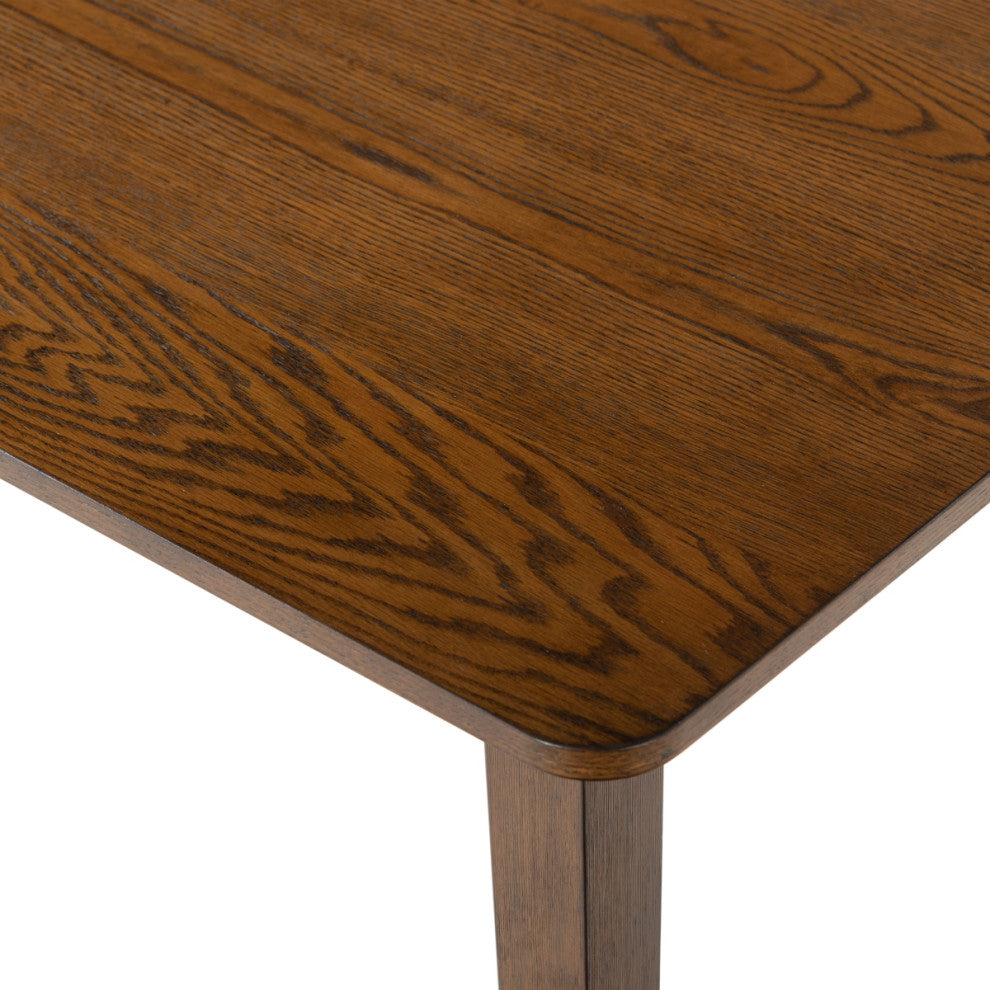 Safavieh Couture Bellalexa 48" Wood Dining Table, Medium Oak