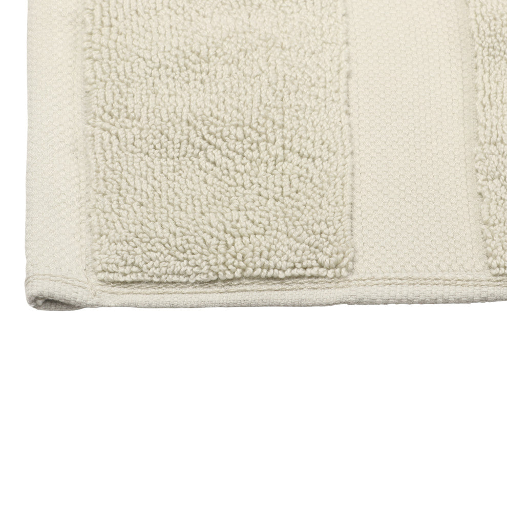 Organic Cotton Feather Touch Quick Dry Bath Mat, 20"x33", Green Tint