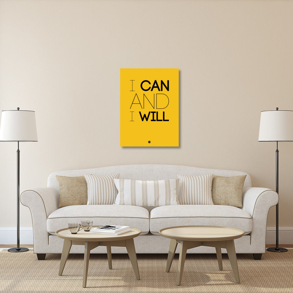 "I Can And I Will Poster 2" Fine Art Print